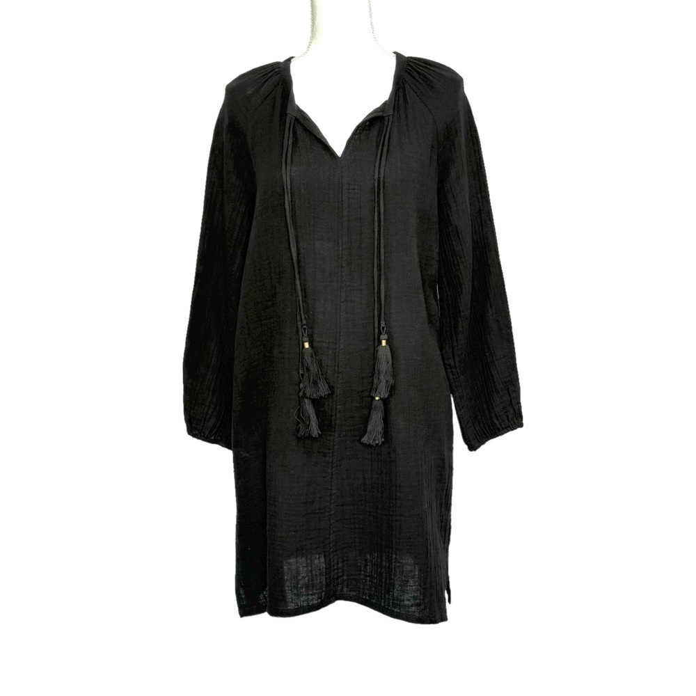 JOHNNY WAS | Calmé Gauze Double Tassel Dress
